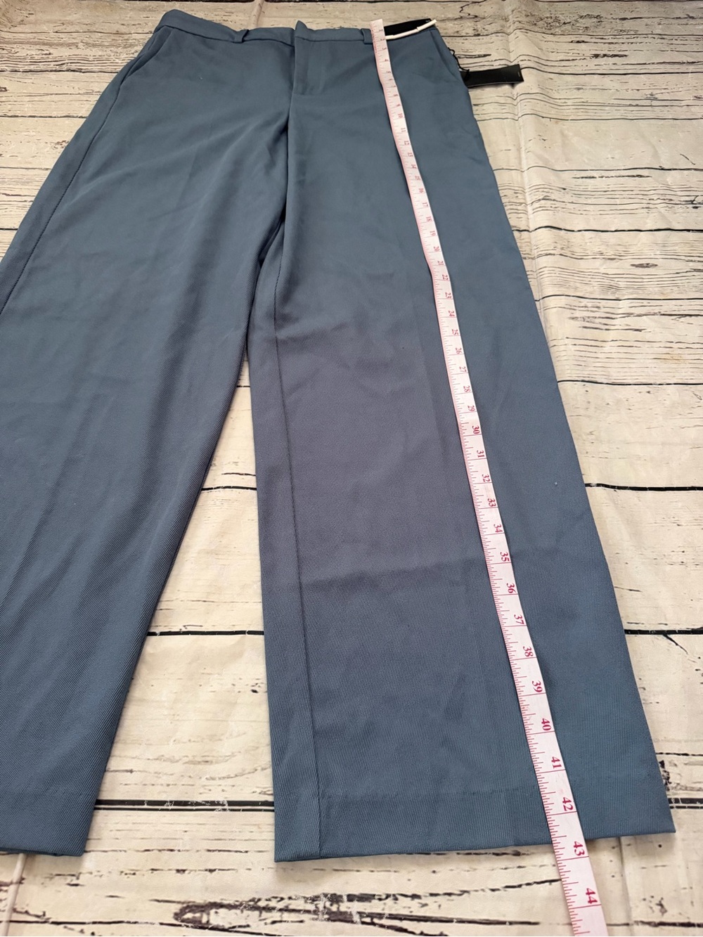 J. Ferrar × Jason Bolden Pant Men's 32x32 Blue Stonewash Dress Work - Picture 2 of 8
